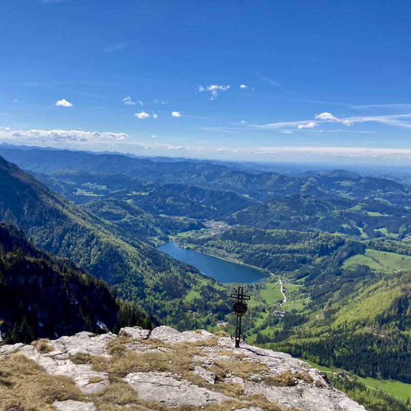 Lunzersee-Blick - 1. virtuelles SVF Lauf- und Walking-Event - Sportverein Finanz